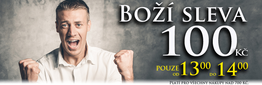 Boží sleva 100 Kč